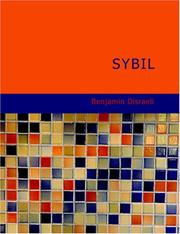 Cover of: Sybil (Large Print Edition) by Benjamin Disraeli