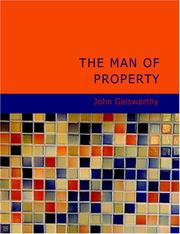 Cover of: The Man of Property (Large Print Edition) by John Galsworthy
