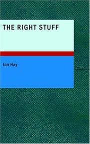 Cover of: The Right Stuff by Ian Hay