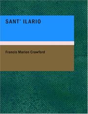Cover of: Sant' Ilario (Large Print Edition) by Francis Marion Crawford