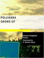 Cover of: Pollyanna Grows Up (Large Print Edition) by Eleanor Hodgman Porter