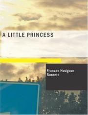 Cover of: A Little Princess (Large Print Edition) by Frances Hodgson Burnett