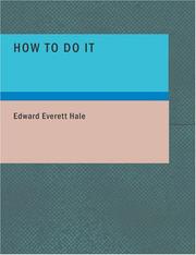 Cover of: How to Do It
