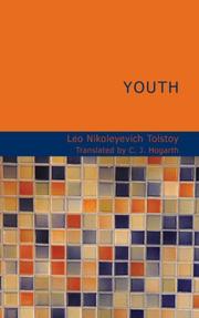 Cover of: Youth by Лев Толстой