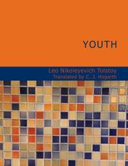 Cover of: Youth (Large Print Edition) by Лев Толстой