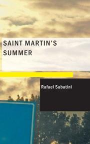 Cover of: Saint Martin's summer