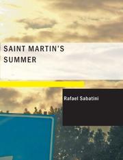 Cover of: Saint Martin's Summer (Large Print Edition) by Rafael Sabatini