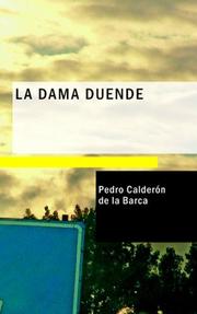 Cover of: La Dama Duende by Pedro Calderón de la Barca