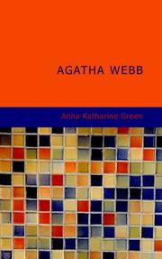 Cover of: Agatha Webb by Anna Katharine Green, Anna Katharine Green