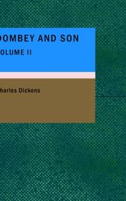 Cover of: Dombey and Son- Volume 2 by Charles Dickens