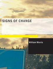 Cover of: Signs of Change (Large Print Edition) by William Morris