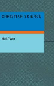 Cover of: Christian Science by Mark Twain