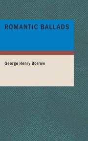 Cover of: Romantic Ballads by George Henry Borrow