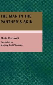 Cover of: The Man in the Panther's Skin by Shota Rustaveli