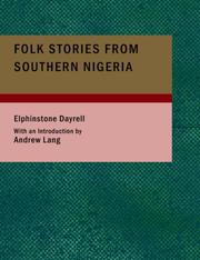 Cover of: Folk Stories from Southern Nigeria (Large Print Edition): West Africa