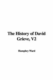 Cover of: The History of David Grieve, V2