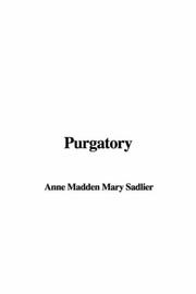 Cover of: Purgatory by Mary Anne Sadlier