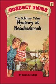 Cover of: The Bobbsey Twins' Mystery at Meadowbrook by Laura Lee Hope
