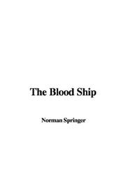 Cover of: The Blood Ship by Norman Springer