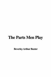 Cover of: The Parts Men Play