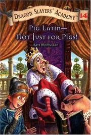 Cover of: Pig Latin by Kate McMullan