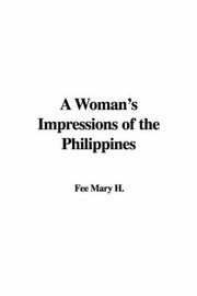Cover of: A Woman's Impressions of the Philippines