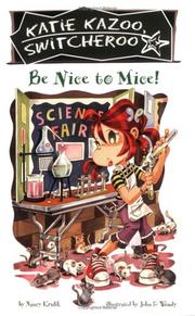 Cover of: Be nice to mice!: Katie Kazoo Switcheroo #20