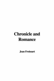 Cover of: Chronicle and Romance