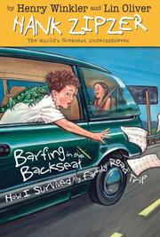 Cover of: Barfing in the Backseat #12 by Henry Winkler, Lin Oliver