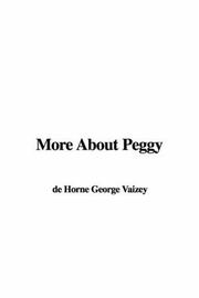 Cover of: More About Peggy