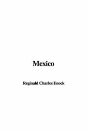Cover of: Mexico by Reginald Charles Enock