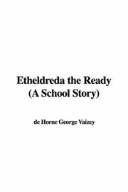 Cover of: Etheldreda the Ready (A School Story)