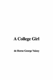 Cover of: A College Girl