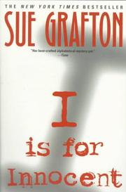 Cover of: I Is for Innocent by Sue Grafton