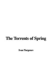 Cover of: The Torrents of Spring by Ivan Sergeevich Turgenev