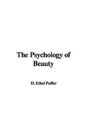 Cover of: The Psychology of Beauty by Ethel Puffer Howes