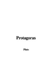 Cover of: Protagoras by Πλάτων