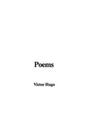 Cover of: Poems by Victor Hugo