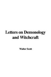 Cover of: Letters on Demonology and Witchcraft by Sir Walter Scott