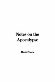 Cover of: Notes on the Apocalypse