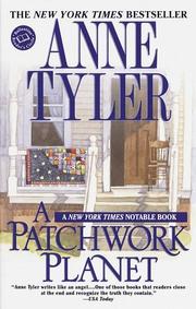 Cover of: A Patchwork Planet | Anne Tyler