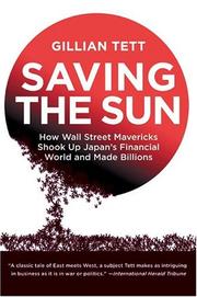 Cover of: Saving the Sun by Gillian Tett