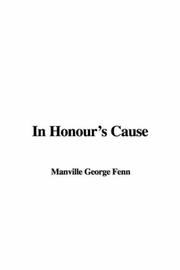 Cover of: In Honour's Cause