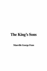 Cover of: The King's Sons by George Manville Fenn