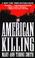 Cover of: An American Killing