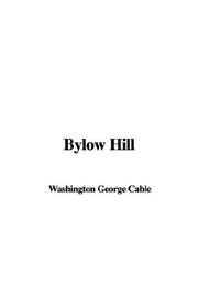 Cover of: Bylow Hill