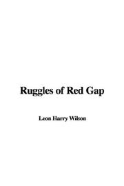 Cover of: Ruggles of Red Gap | Harry Leon Wilson
