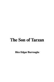 Cover of: The Son of Tarzan by Edgar Rice Burroughs, Edgar Rice Burroughs