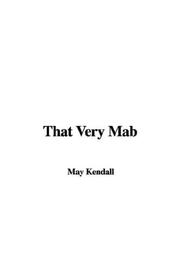 Cover of: That Very Mab