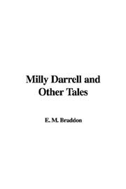 Cover of: Milly Darrell and Other Tales